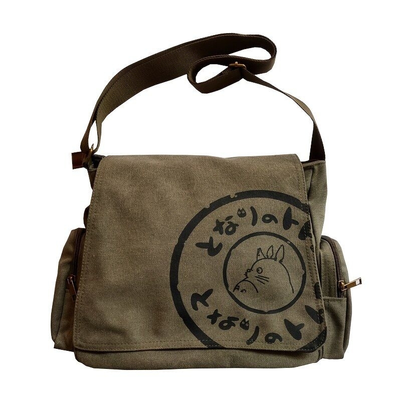 Bolsa transversal em sarja Totoro Studio Ghibli