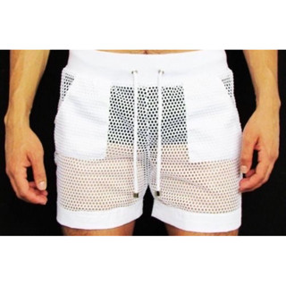 Short Masculino arrastão com bolsos