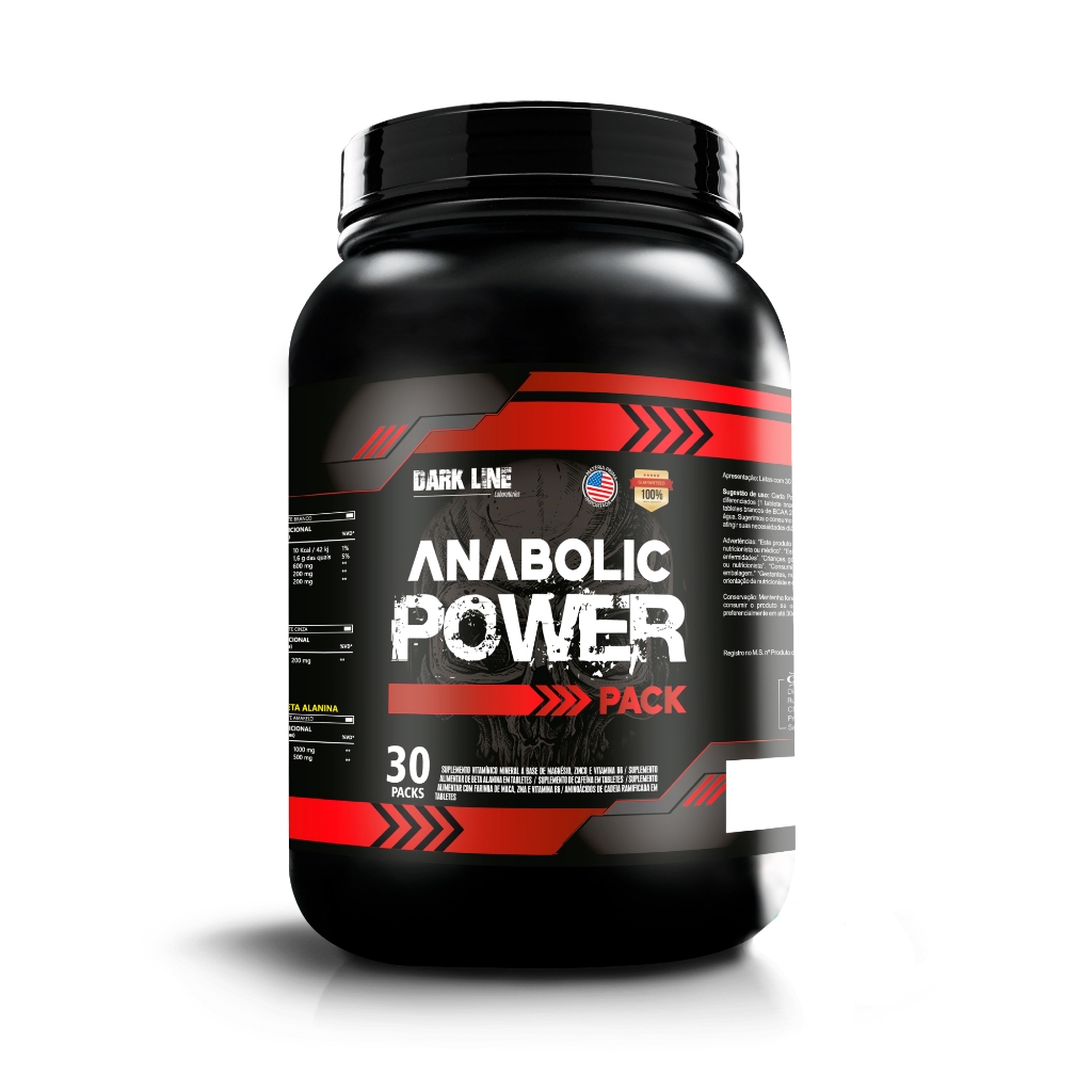 Anabolic Animal Power Pack 30 Packs Dark Line Laboratories