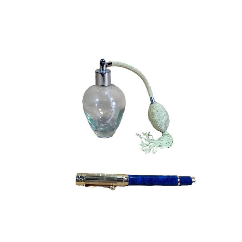 Borrifador Perfume Perfumeiro Vidro Bombinha 12x6,5cm  150ml