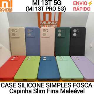 Capa Mi 13T 5G/ Xiaomi 13T Pro 5G Xiaomi Capinha Silicone Simples Case Slim Maleável