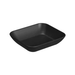 Prato Petisqueira Coza Essential Pequeno 10,2x9,2x2,4 cm Preto