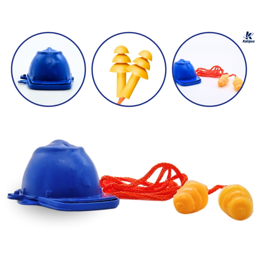 Protetor Auricular Em Silicone Tipo Plug K10 Kalipso