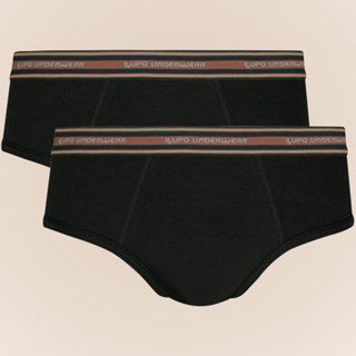 Kit 2 Cuecas Lupo Slip Algodao Modelo Tradicional Com Cos Elastico Modelo Anatomico Tam. P ao GG