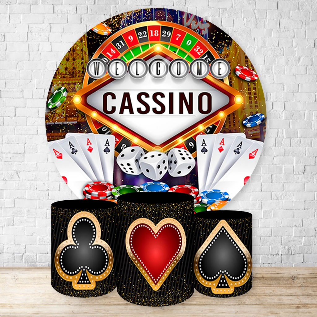 Painel Redondo E Capas De Cilindro Sublimados Diversos Temas U.S em Oferta na Shopee