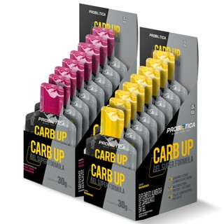 Kit 2x Carb Up Gel Super Fórmula Display 10 Sachês de 30g Cada - Probiotica (Gel de Carboidrato/ Carbogel)