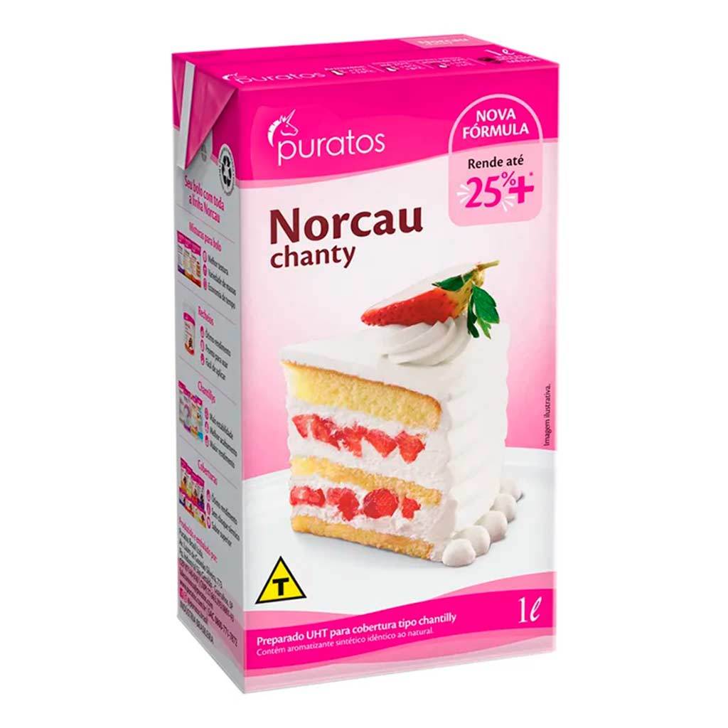Chantilly Norcau Chanty Tradicional 1L - Puratos