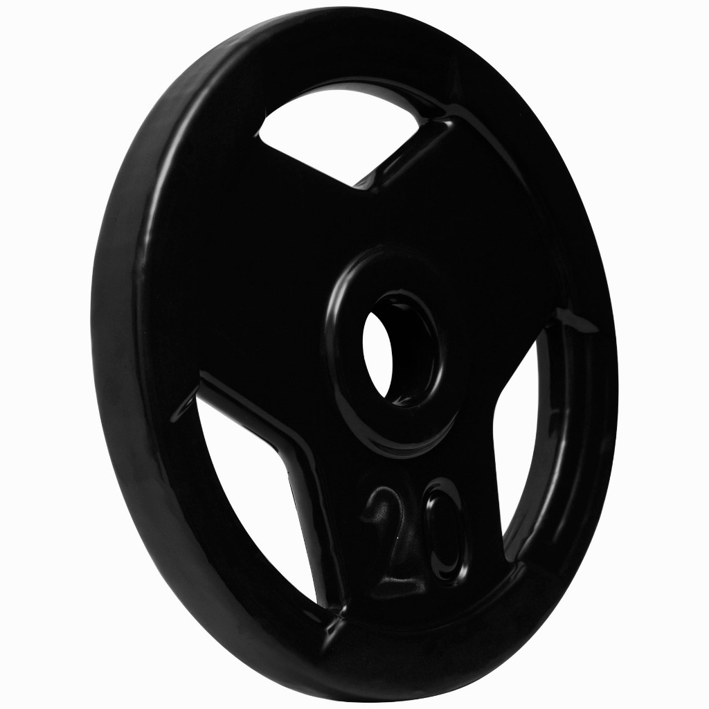 Anilha Sport Olímpica Halter Emborrachada 20kg Profissional