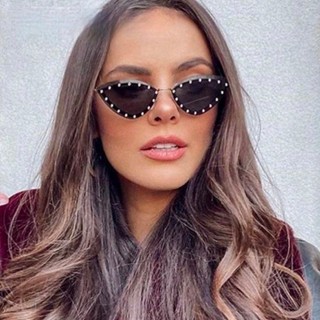 666 Óculos De Sol Europeus E Americanos Moda Personalidade Net Vermelho Feminina Nova Borboleta Olho De Gato