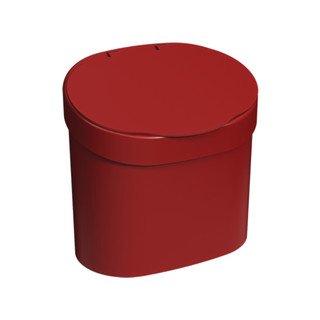 Lixeira Com Tampa Coza Basic 4 Litros Vermelho Bold em Oferta na Shopee