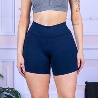 Short Legging Meia Coxa Curto Fitness Academia Levanta Bumbum Cintura Alta