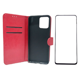 Capa Carteira Case Flip Para Moto G14 + Película 3D