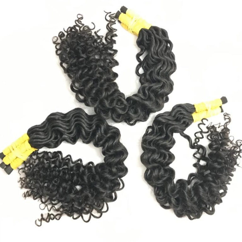 Cabelo Humano Com Cachos Permanente A Vapor Para Mega-Hair Com 50 Gramas. — imagem 2 de 2
