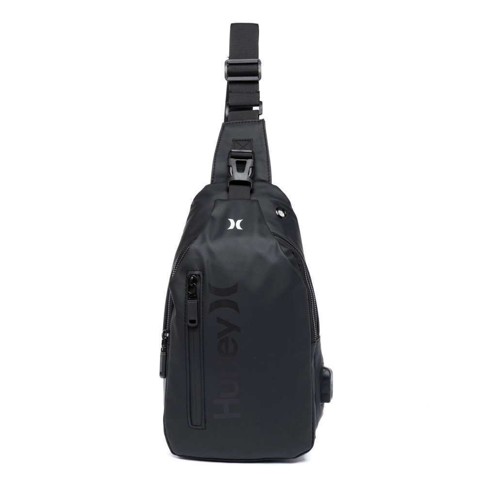 Bolsa Mochila Hurley Shoulder Bag Transversal Espaçosa Resistente