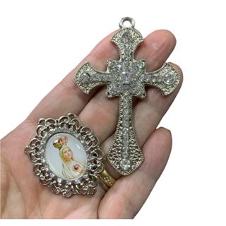 Nossa  Senhora de Fátima Kit para confecção de terço católico
