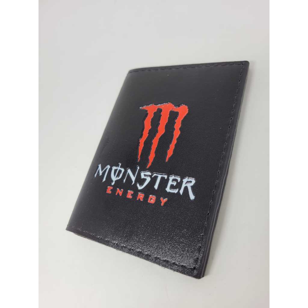 Carteira porta documento - Monster vermelho