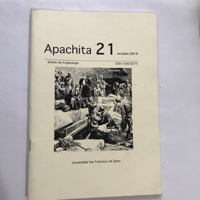 Revista Apachita 21 - Boletín de Arqueología Ecuador (em Espanhol)