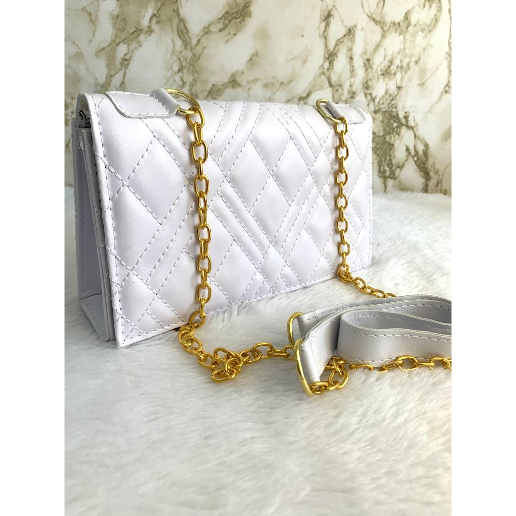 Bolsa Feminina Transversal Bordada pequena Luxo. em Oferta na Shopee
