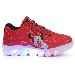 Tênis Infantil Menina Feminino de Led Minnie Leve e Confortável Promoção Imperdível em Oferta na Shopee