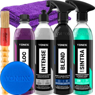 Kit Shampoo V-Floc Cera Blend Spray Black Sintra Fast Intense Vonixx + Pano 40x40cm Zacs em Oferta na Shopee