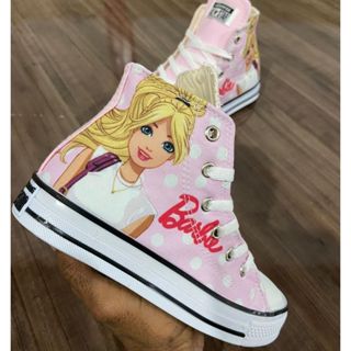 Tênis All star cano alto infantil & Adulto feminino da Barbie Lançamento 2023 - Excelente qualidade !