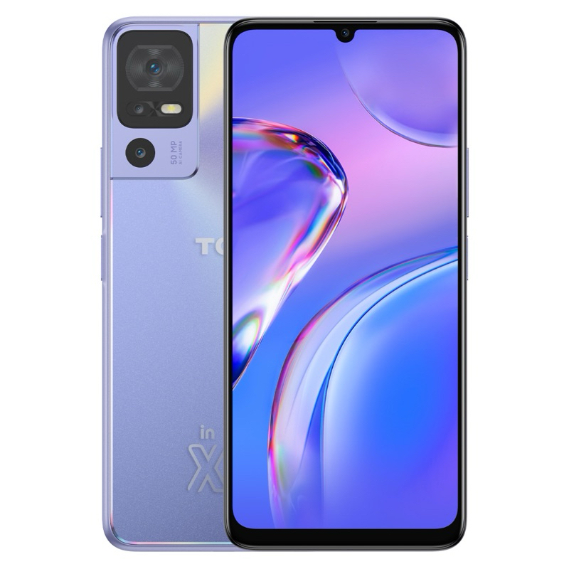 Celular TCL 40SE Global 128GB / 8GB RAM / 6.75" / Dual SIM / Câmeras 50MP+2MP e 8MP - Twilight Purple