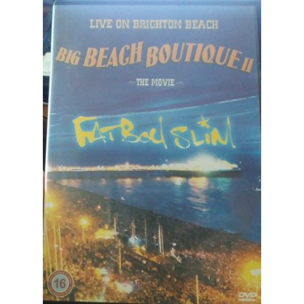 DVD FAT BOY SLIM BIG BEACH BOUTIQUE 2 LIVE ON BRIGHTON BEACH THE MOVIE