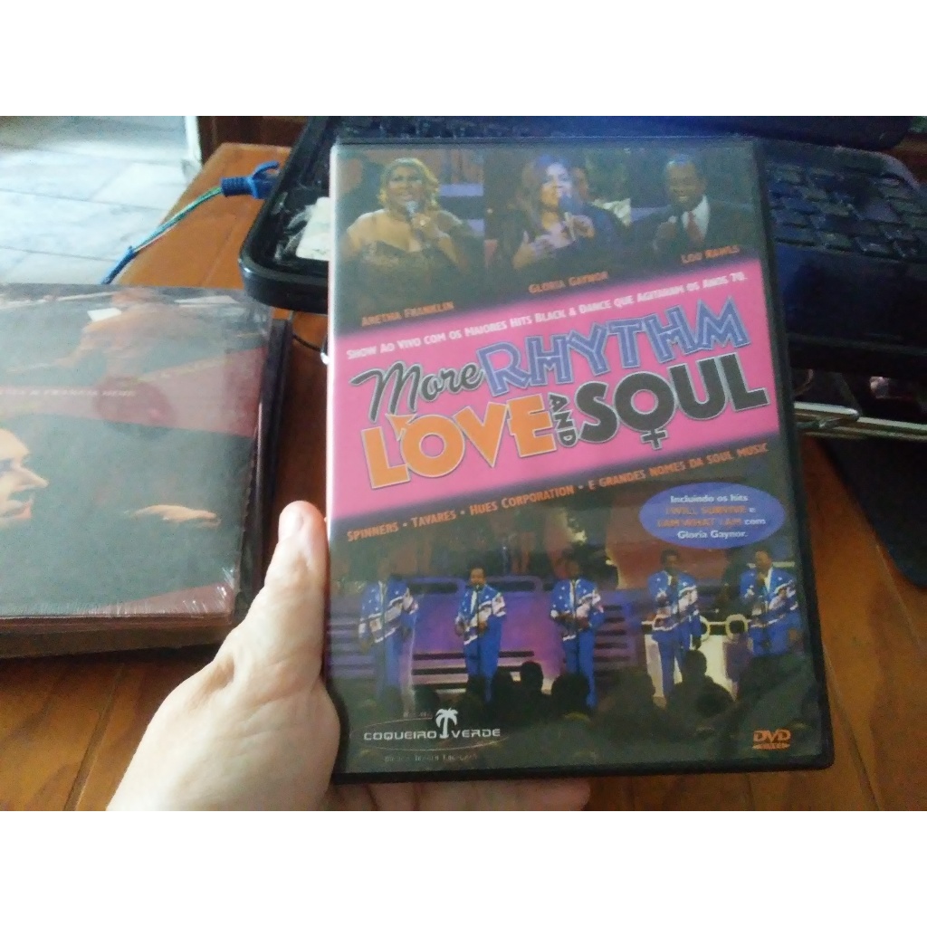 DVD MORE RHYTHM LOVE AND SOUL