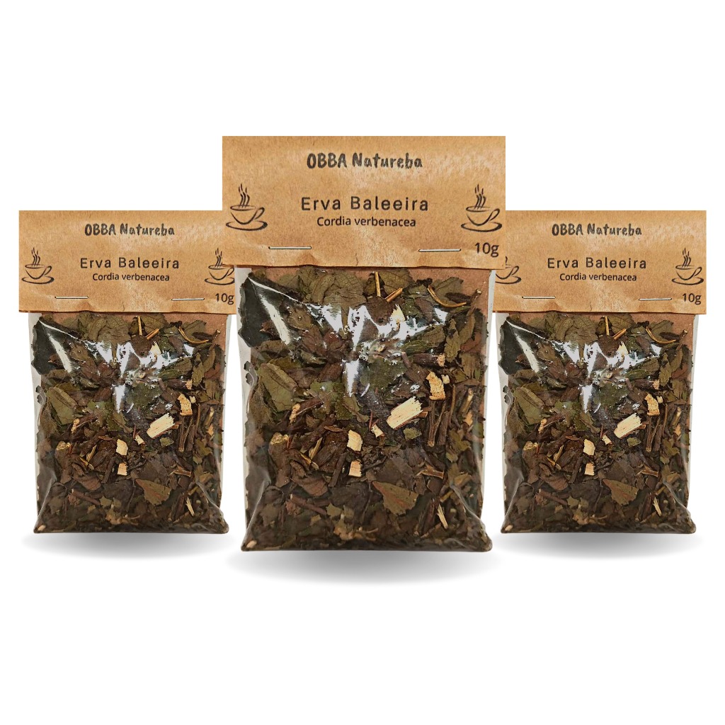 Kit 3 Chás Erva Baleeira | Legítima Erva Baleeira| Premium - Envio Imediato