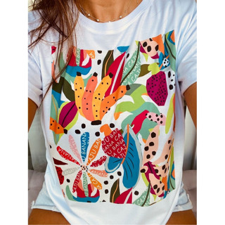 Blusa Camiseta T-shirt Feminina Estampada