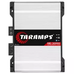 Modulo Amplificador Taramps Hd3000 4 Ohms 3000W RMS Potencia Grave Para Carro Som Forte Automotivo