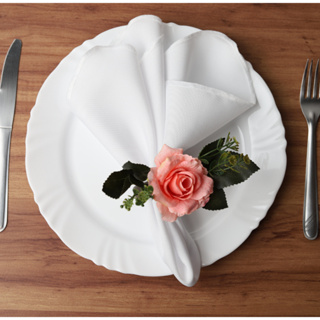 Kit 50 Guardanapo De Tecido 35x35 Para Mesa Posta Casamento Buffet Eventos em Oferta na Shopee