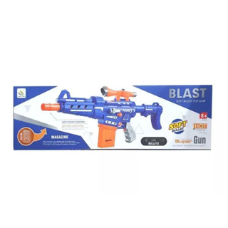 Brinquedo Metralhadora Estilo Nerf 20Dardos Semi Automática