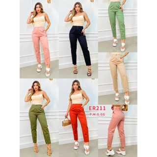 calça de sarja com elastano não encolhe importada/D033-ER211