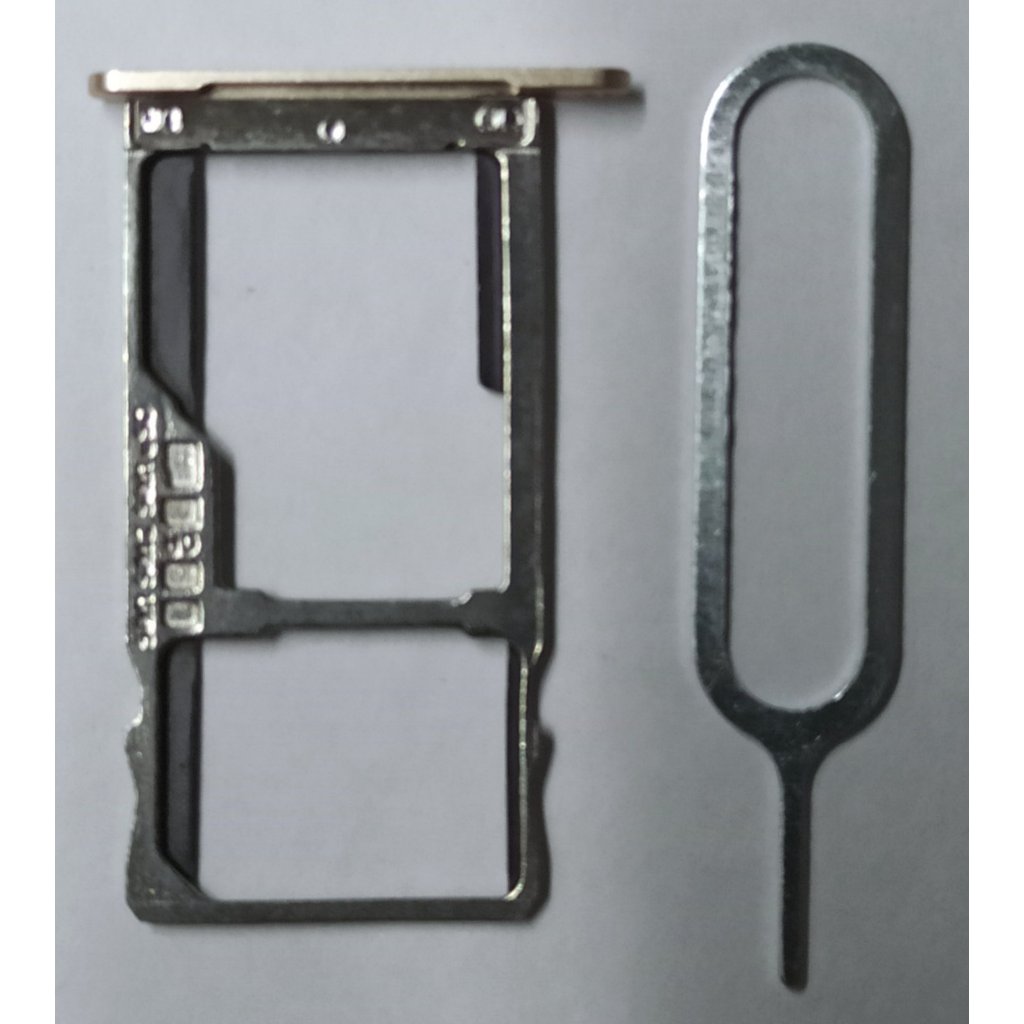 Bandeja Gaveta Slot de Chip Compativel Lenovo K6 K33B36 Dourado ( envio imediato )