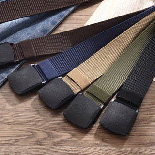 Cinto Tático Militar Largo Fivela Polímero Masculino Nylon