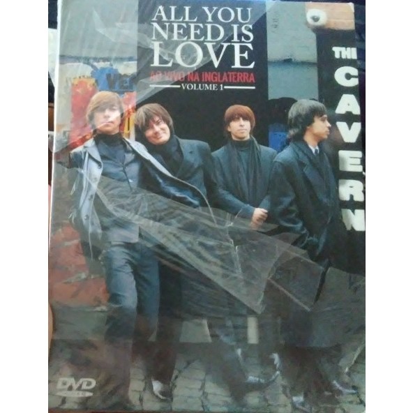 DVD ALL YOU NEED IS LOVE AO VIVO NA INGLATERRA VOLUME 1 (3 DVD'S LER DESCRIÇÃO)