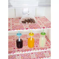 Toalhas Para Geladeira Proteção Sujeira Riscos Argelia Laranja Vermelho