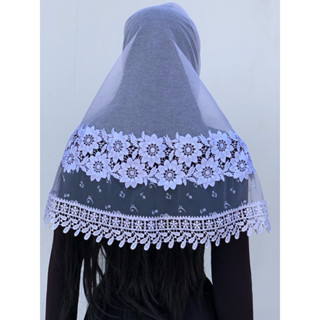 PROMOÇÃO VÉU CCB IZ159 REDONDO E RETANGULAR ACOMPANHA O PORTA VÉUS