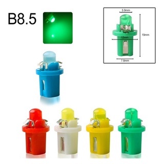 5 x Lâmpada led Automotiva T5 B8.5 de Led Pinguinho soquete b8.5 Led SMD 5050 Painel Carro Moto em Oferta na Shopee