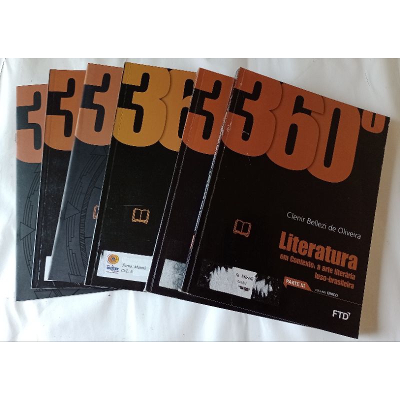360° Literatura em Contexto - Vol Único: A Arte Literária luso-barsileira - Conjunto