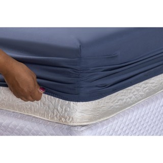 Lençol Casal Avulso Altura Medida Especial 1,88m X 1,38m X 50cm Tecido Pelitizado 260 Fios