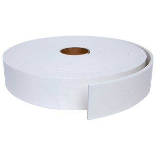 Fita De Vedação Eva Branco Adesivado 1 Lado 05mm X 50mm x10m
