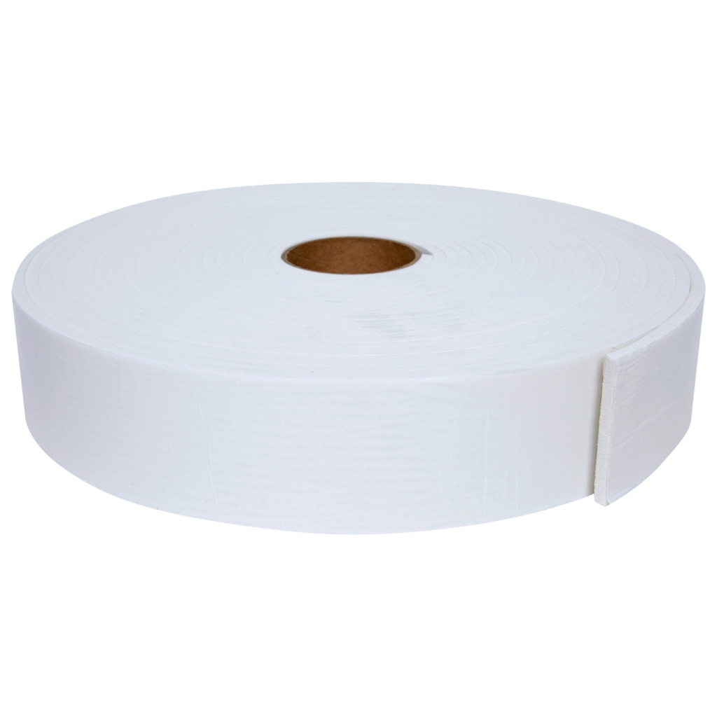 Fita de EVA Branco Para Ripado autocolante 5cm X 5mm X 10mts Com Adesivo Acrílico 1 Lado em Oferta na Shopee