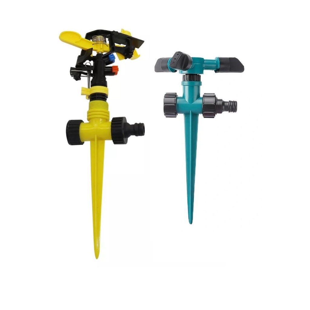 Irrigador Aspersor De Impulso Setorial E Circular 360° para irrigação de jardim e campo gramado