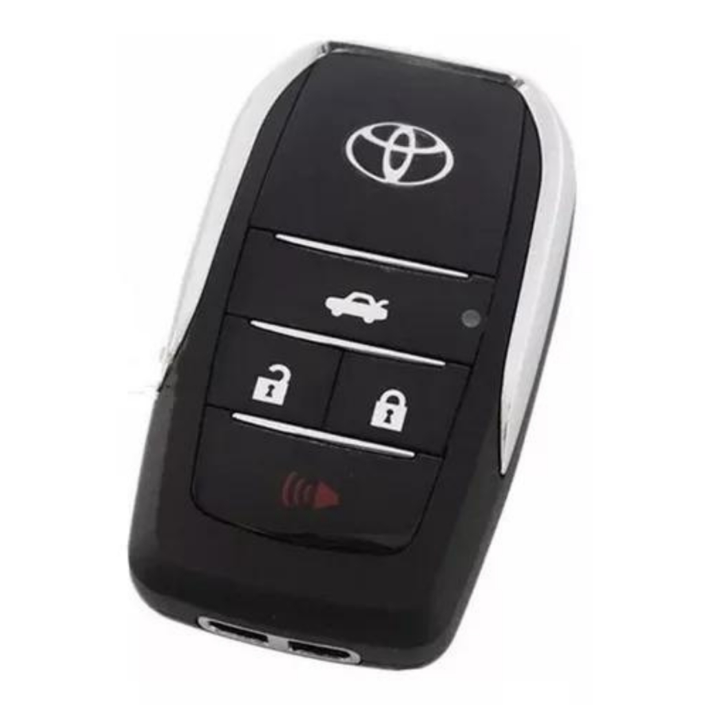 Chave Canivete Adaptação Toyota Hilux Sw4 Corolla 4 Botões