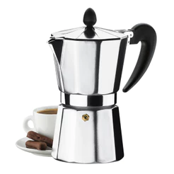 Cafeteira Estilo Italiano em Alumínio para 6 xícaras - Brinox Verona 300 ml