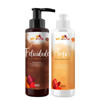 Kit Beleza Ruiva Tonalizante Felicidade e Diluidor Amor - 150ml em Oferta na Shopee