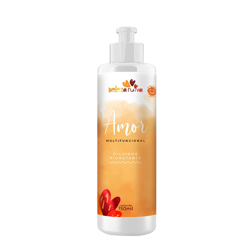 Kit Beleza Ruiva Tonalizante Felicidade e Diluidor Amor - 150ml