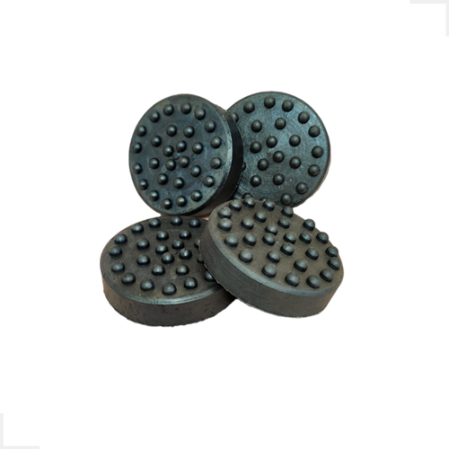 KIT 4 SAPATA BORRACHA PARA ELEVADOR AUTOMOTIVO REDONDA SP-30